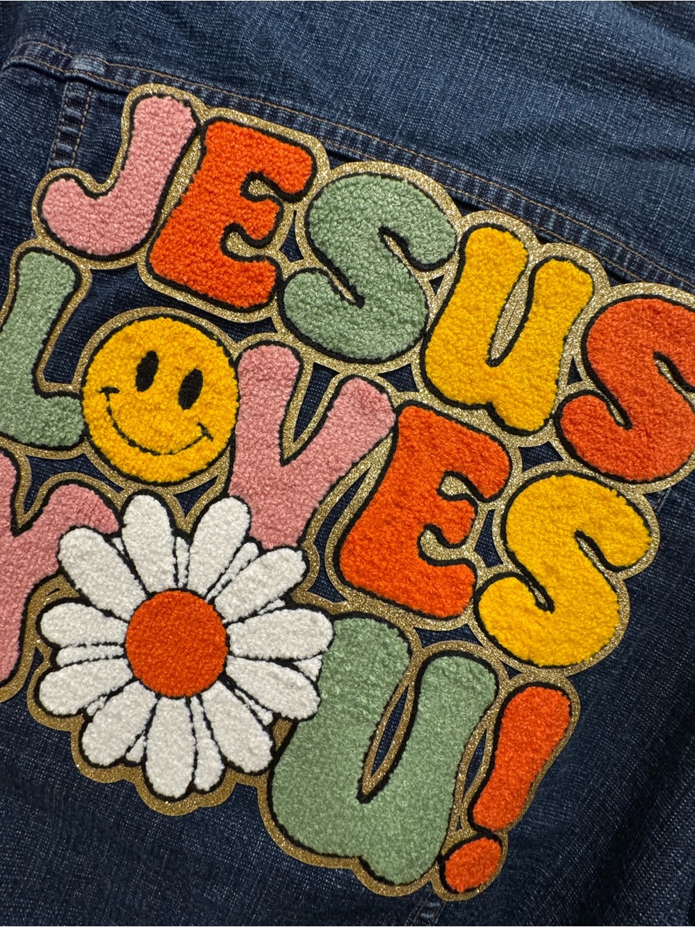 Denim Patchwork Jacket - Picture 7 of 7